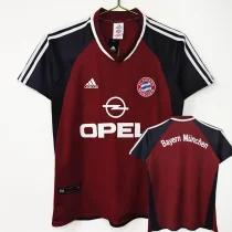 2001-2002 Bayern Home Retro Soccer Jersey