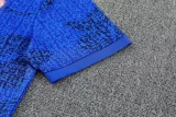25-26 France Fancy blue Polo Tracksuit