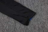 25-26 PSG Black Kids Half Pull Tracksuit #E25193(童装)(半拉链)
