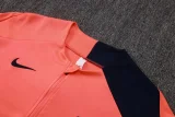 25-26 BAR Orange Kids Half Pull Tracksuit #E25203(童装)(半拉链)