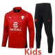 25-26 ACM Red Kids Half Pull Tracksuit #E25205(童装)(半拉链)