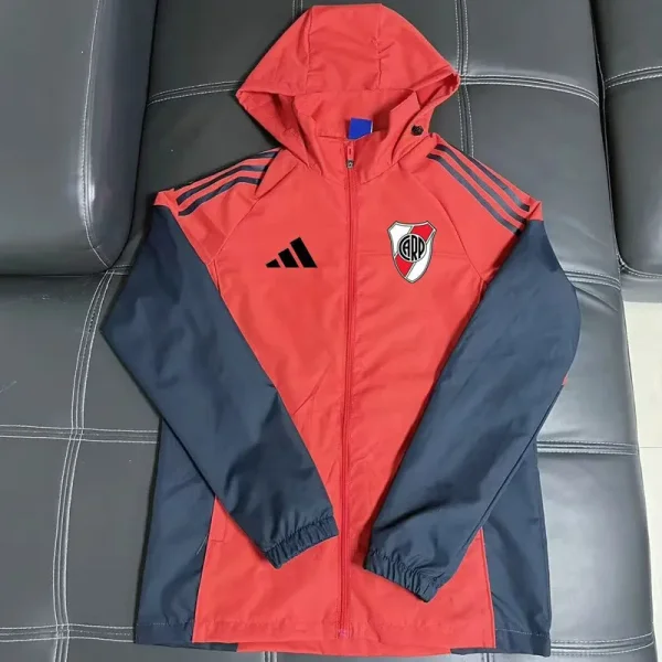 26-27 River Plate Red Windbreaker