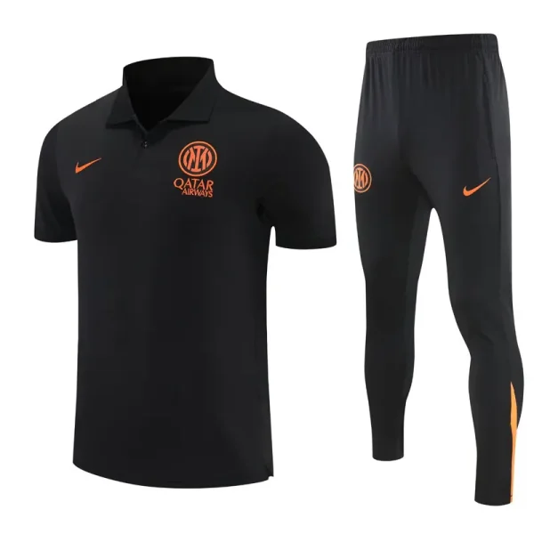 25-26 INT Black Polo Tracksuit