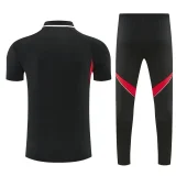 25-26 River Plate Black Polo Tracksuit