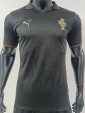 25-26 Portugal Black Special Edition Player Version Soccer Jersey (有领)