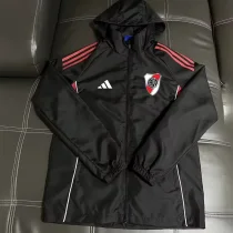 26-27 River Plate Black Windbreaker
