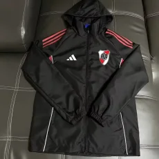 26-27 River Plate Black Windbreaker