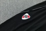 25-26 River Plate Black Polo Tracksuit