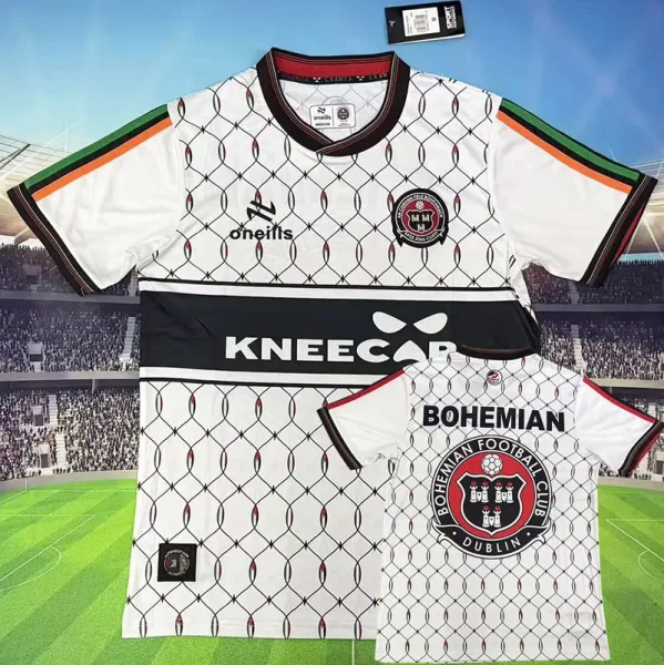 25-26 Bohemian FC White Special Edition Training shirts