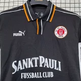 25-26 ST PAULI Black Special Edition Fans Soccer Jersey