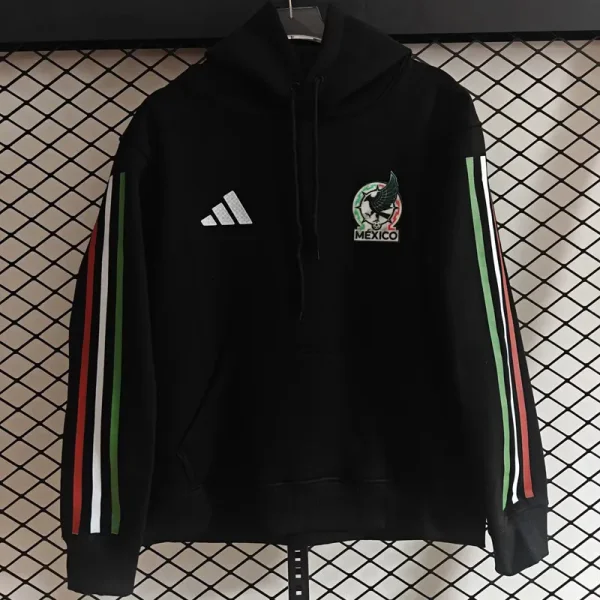 26-27 Mexico Black Hoody 黑色(加绒)