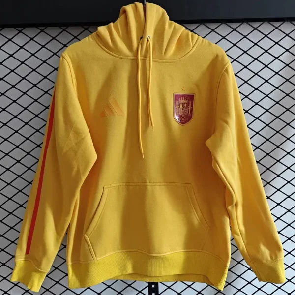 26-27 Spain Yellow Hoody 黄色(加绒)