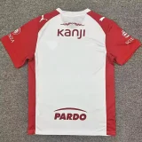 25-26 CA Independiente White Red Fans Soccer Jersey
