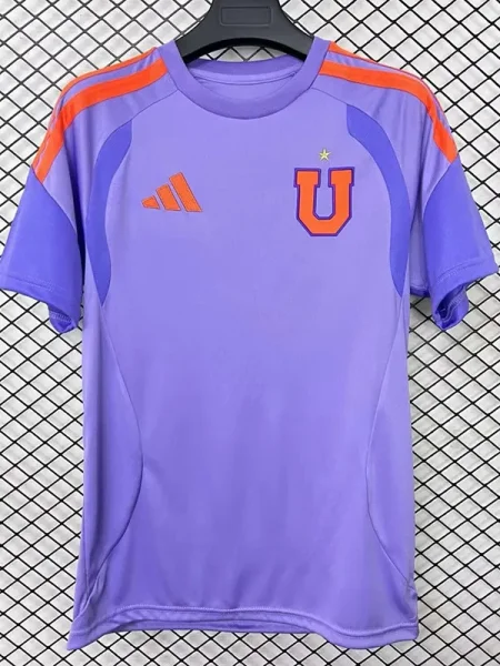 26-27 Universidad De Chile Purple Training shirts (圆领)