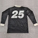 2025 Ad Oasis Joint Edition #25 Black Polo Long Sleeve (白边)长袖