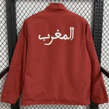 25-26 Morocco Red & Green Double Sided Windbreaker (双面风衣)