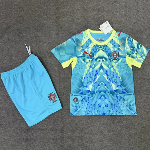 26-27 Portugal Goalkeeper Kids Soccer Jersey