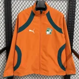 25-26 Ivory Coast Orange & Green Double Sided Windbreaker (双面风衣)