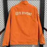 25-26 Ivory Coast Orange & Green Double Sided Windbreaker (双面风衣)