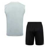 25-26 Al-Ahli Saudi Light green Tank top and shorts suit #D25262