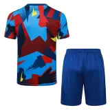 25-26 BAR Light blue Training Short Suit #D25253
