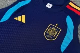 26-27 Spain Royal blue Tank top and shorts suit