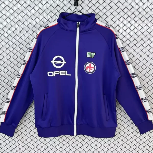 1985-1986 Fiorentina Purple Jacket #单夹克