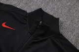 25-26 PSG Black Jacket Tracksuit #A25117