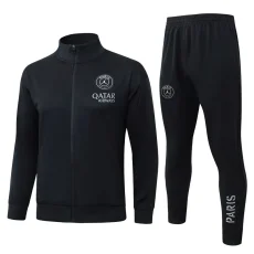 25-26 PSG Jordan Black Jacket Tracksuit #A25118