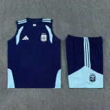 26-27 Argentina Royal blue Tank top and shorts suit