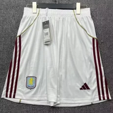 25-26 Aston Villa Home Shorts Pants