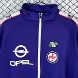1985-1986 Fiorentina Purple Jacket #单夹克