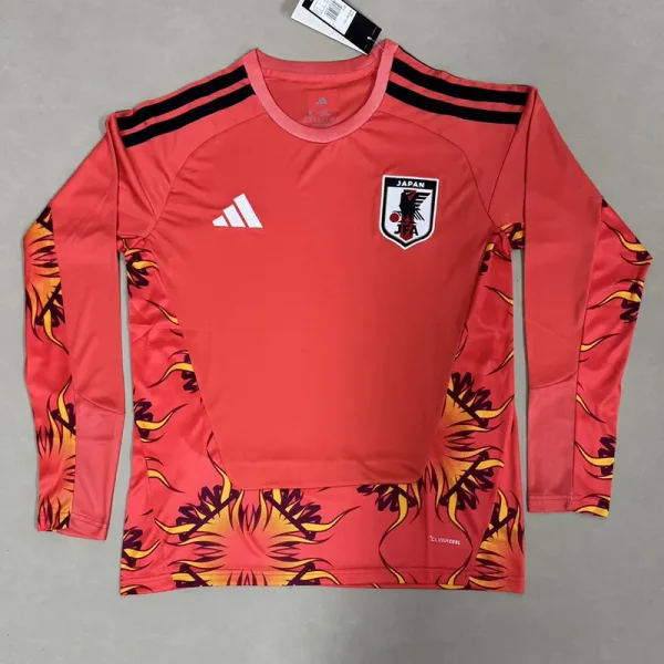 26-27 Japan Red Goalkeeper Long Sleeve Soccer Jersey (长袖)