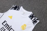 25-26 RMA White Tank top and shorts suit #D25276