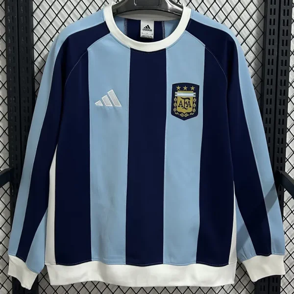 26-27 Argentina Light blue Hoodie (无帽卫衣)
