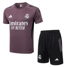 25-26 RMA Gray Purple Training Short Suit #D25279