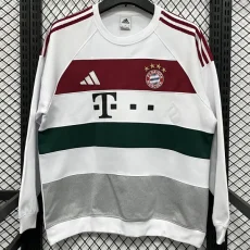 25-26 Bayern White Hoodie (无帽卫衣)