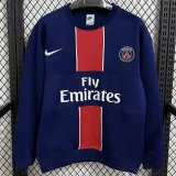 25-26 PSG Royal blue Hoodie (无帽卫衣)