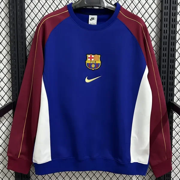 26-27 BAR Royal blue Hoodie (无帽卫衣)