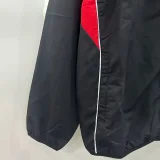 25-26 River Plate Black Windbreaker #刺绣