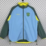2002-2003 Sporting Lisbon Light blue Retro Windbreaker