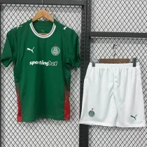 26-27 Palmeiras Home Kids Soccer Jersey