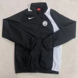 25-26 PSG Black Windbreaker