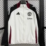 26-27 Man Utd Black White Windbreaker