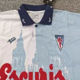 1997-1998 SD Compostela Home Retro Soccer Jersey (带章)