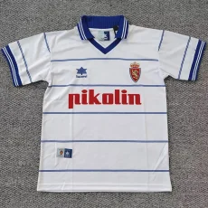 1999-2000 Zaragoza Home Retro Soccer Jersey