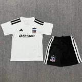 26-27 Colo-Colo Home Kids Soccer Jersey