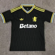 25-26 Aston Villa Black Special Edition Fans Soccer Jersey