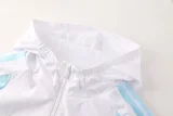 25-26 Argentina White Hoodie Jacket Tracksuit