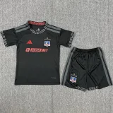 26-27 Colo-Colo Away Kids Soccer Jersey